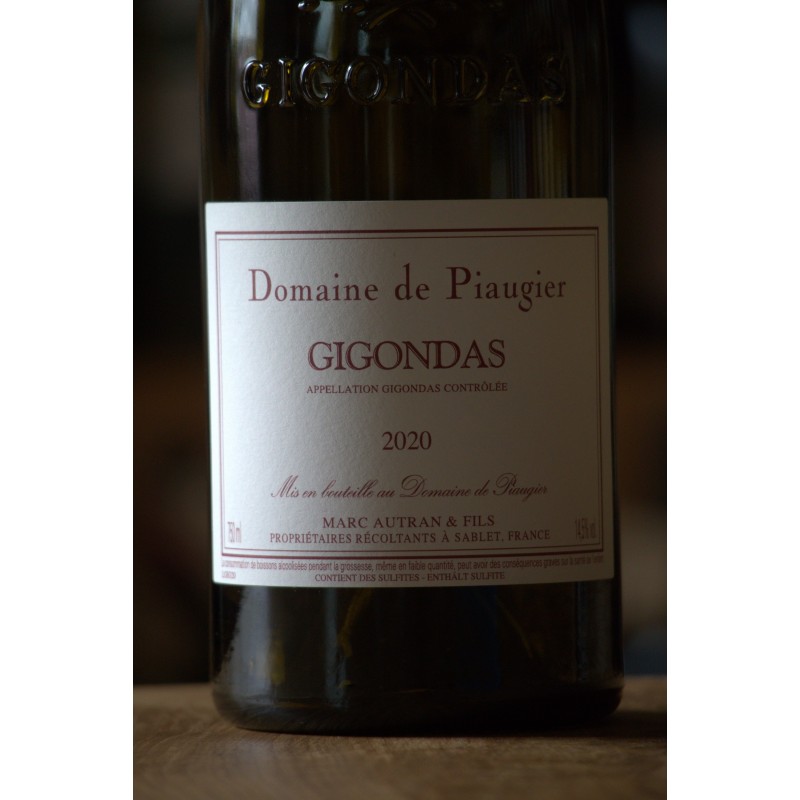 Gigondas Rouge 2020 - Domaine Piaugier