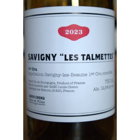 1er Cru Savigny-les-Beaune Rouge - Les Talmettes - Louis Chenu & Filles