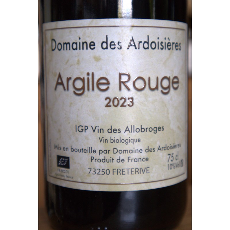 Argile Rouge 2023 - Ardoisières