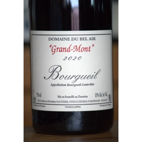 Grand-Mont 2020 - Bourgueil - Domaine du Bel Air