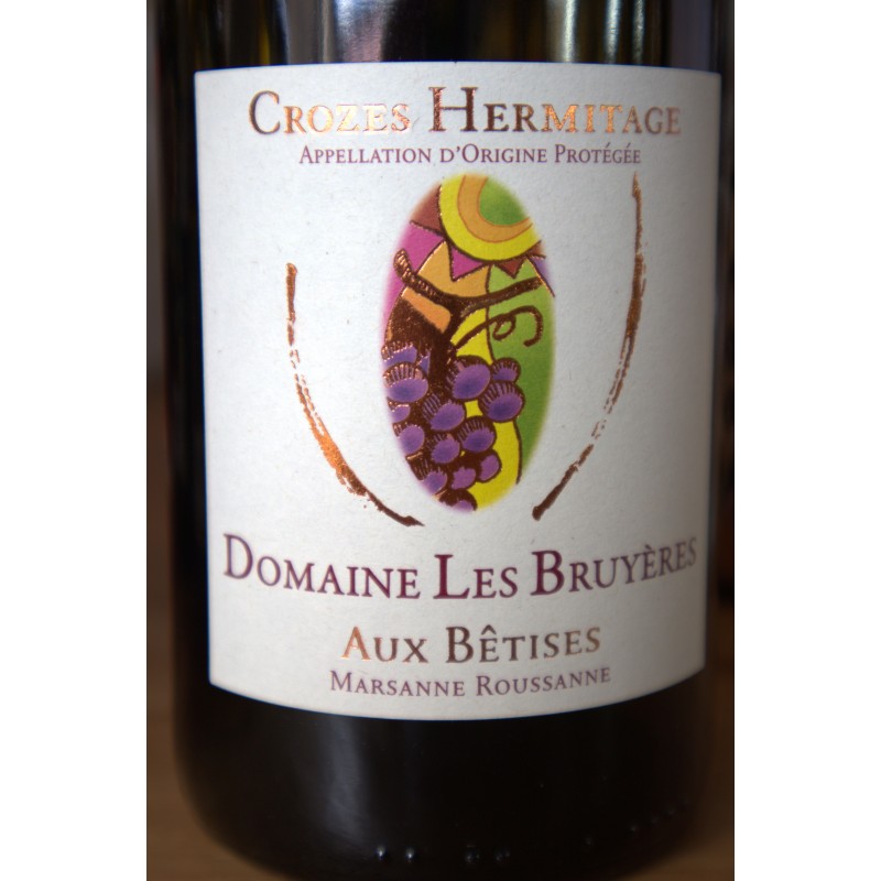 Aux Bêtises Blanc - Crozes Hermitage - David Reynaud