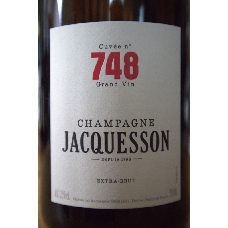 Cuvée N°748 - Champagne Jacquesson