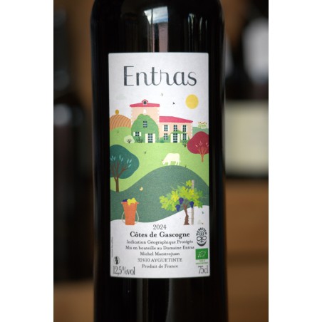 Rouge 2024 - Côtes de Gascogne - Domaine Entras
