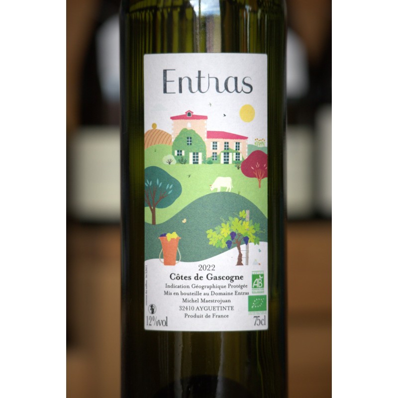 Blanc Sec - Côtes de Gascogne - Domaine Entras