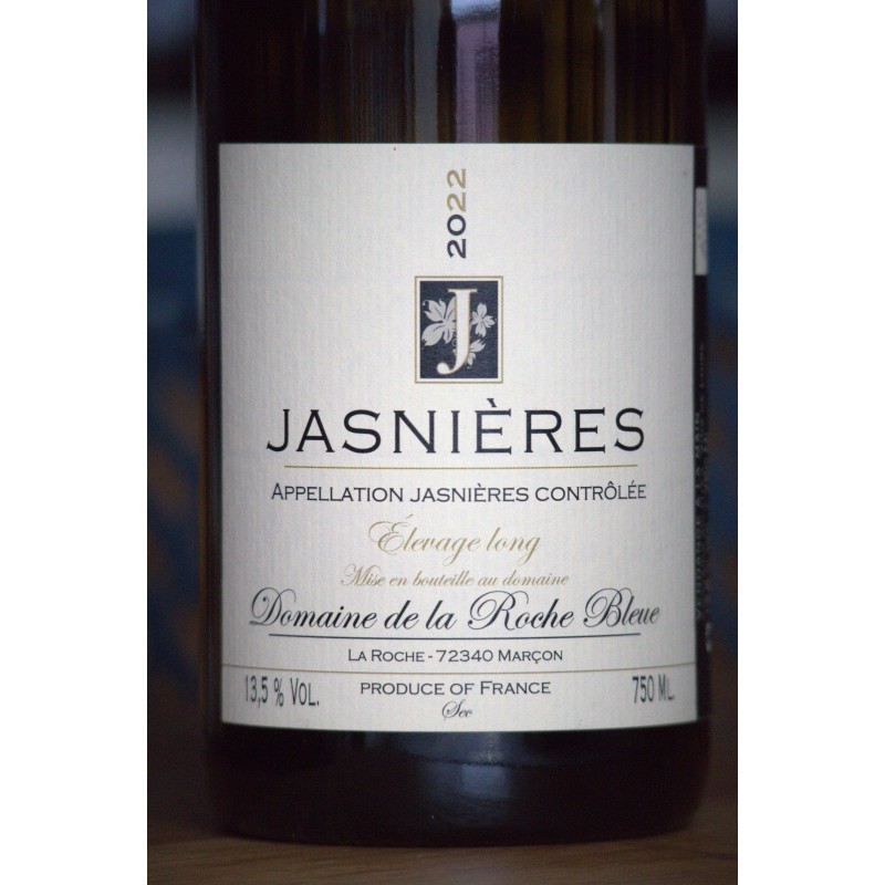 Élevage Long 2022 - Jasnières - La Roche Bleue