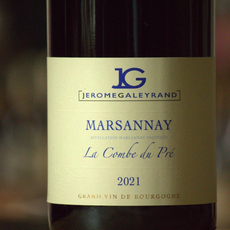 Marsannay Rouge 2021 - La Combe du Pré - Galeyrand
