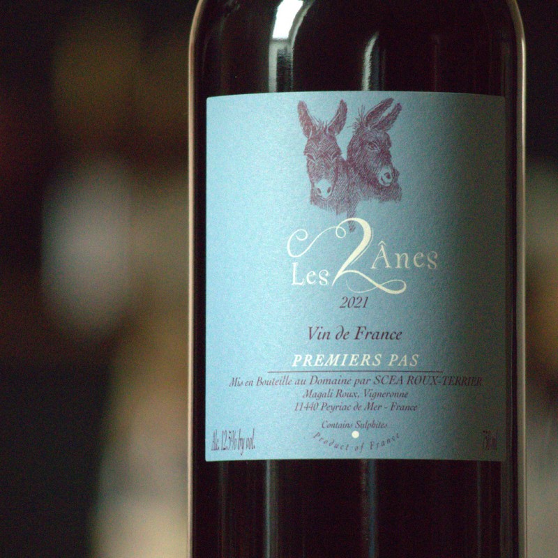 Premiers Pas - Vin de France Rouge - Les 2 Ânes