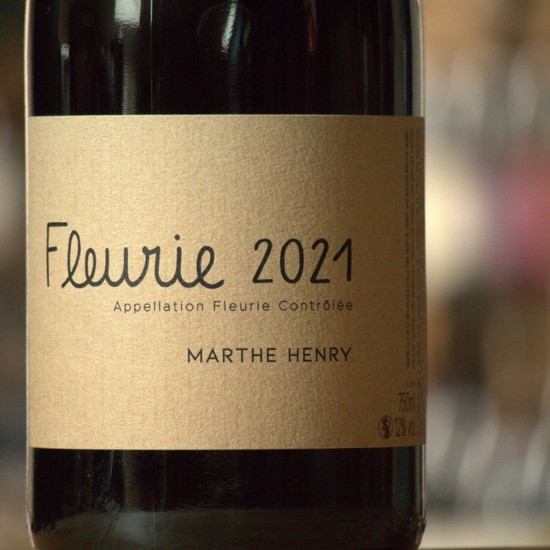Fleurie Rouge - Marthe Henry