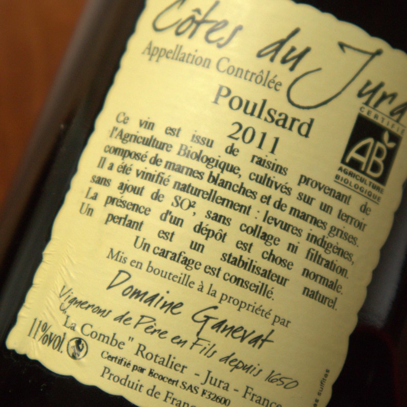 Rouge 2011 - Poulsard - L'Enfant Terrible - Ganevat