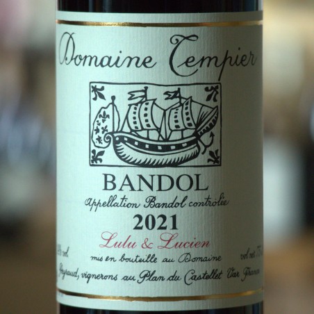 Bandol Rouge - Lulu & Lucien - Domaine Tempier