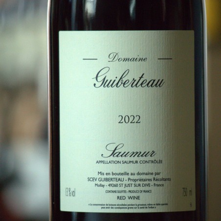 Saumur Rouge 2022 - Cuvée Domaine - Guiberteau